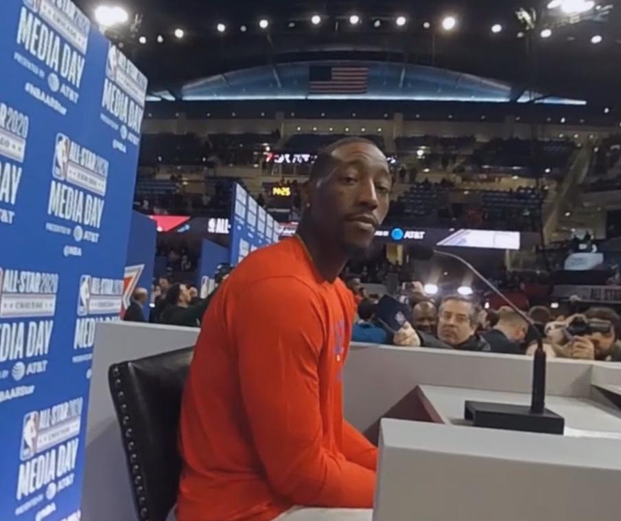 Bam Adebayo Interview - Rising Stars Media Day