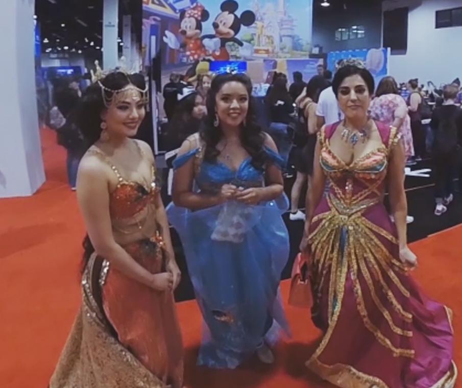 Ariel, Jasmine & Ursula