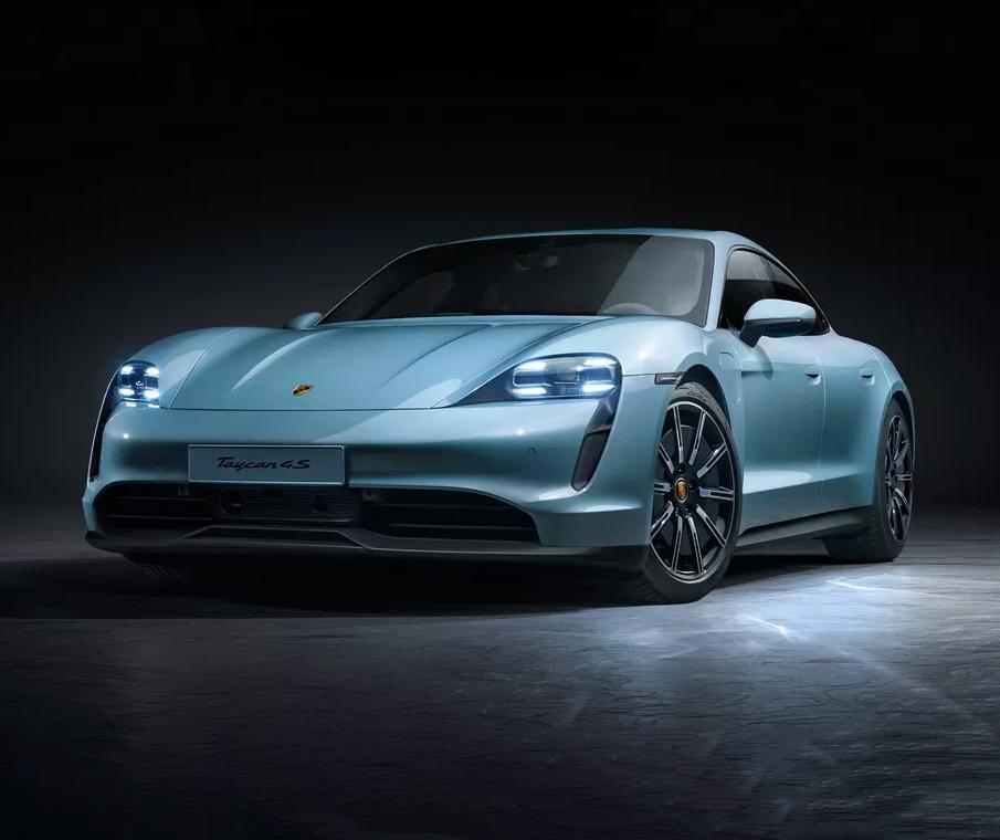 Porsche Taycon at LA Auto Show 2019