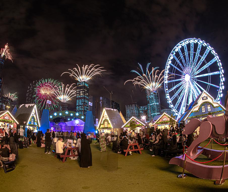 الألعاب النارية - ونتر وندرلاند