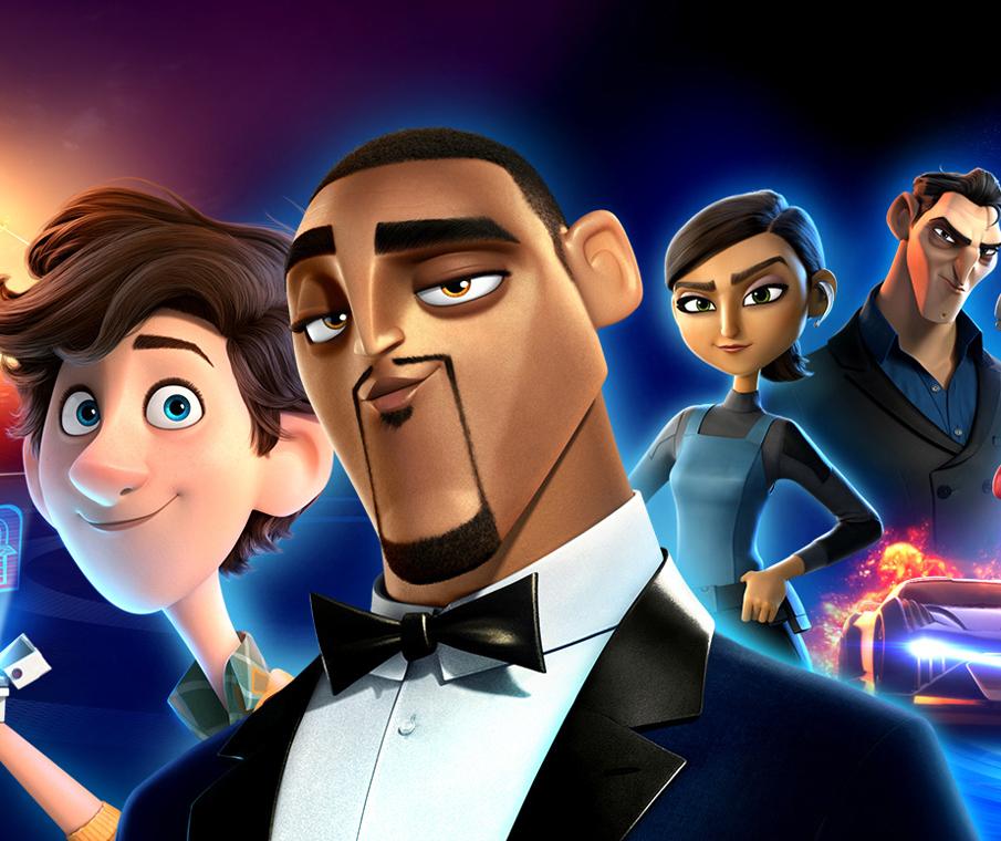 العرض الأول لفيلم Spies In Disguise على السجادة الزرقاء