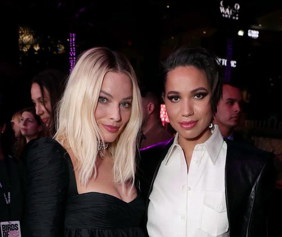 margot robbie and jurnee smollett Interview