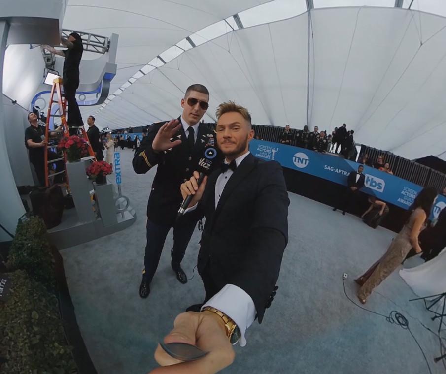 SAG Awards Blue Carpet Stars