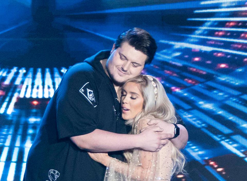 Wade Cota & Laci Kaye Booth at American Idol