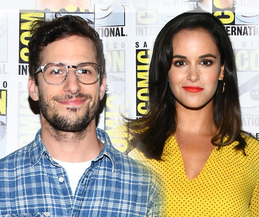 Andy Samberg & Melissa Fumero