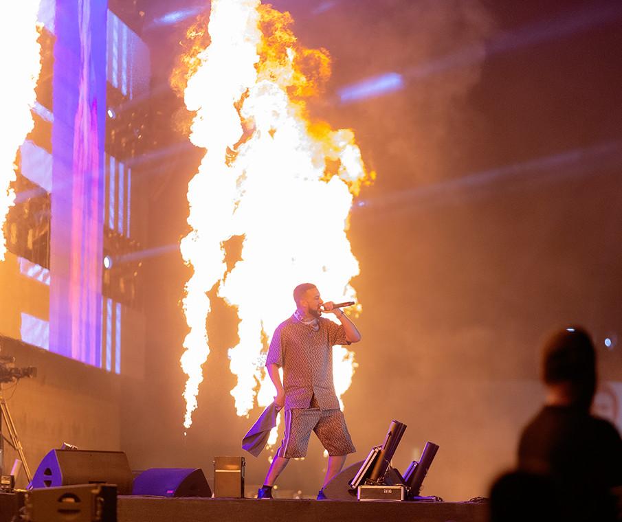 الدعاية التشويقية لحفلة فرنش مونتانا