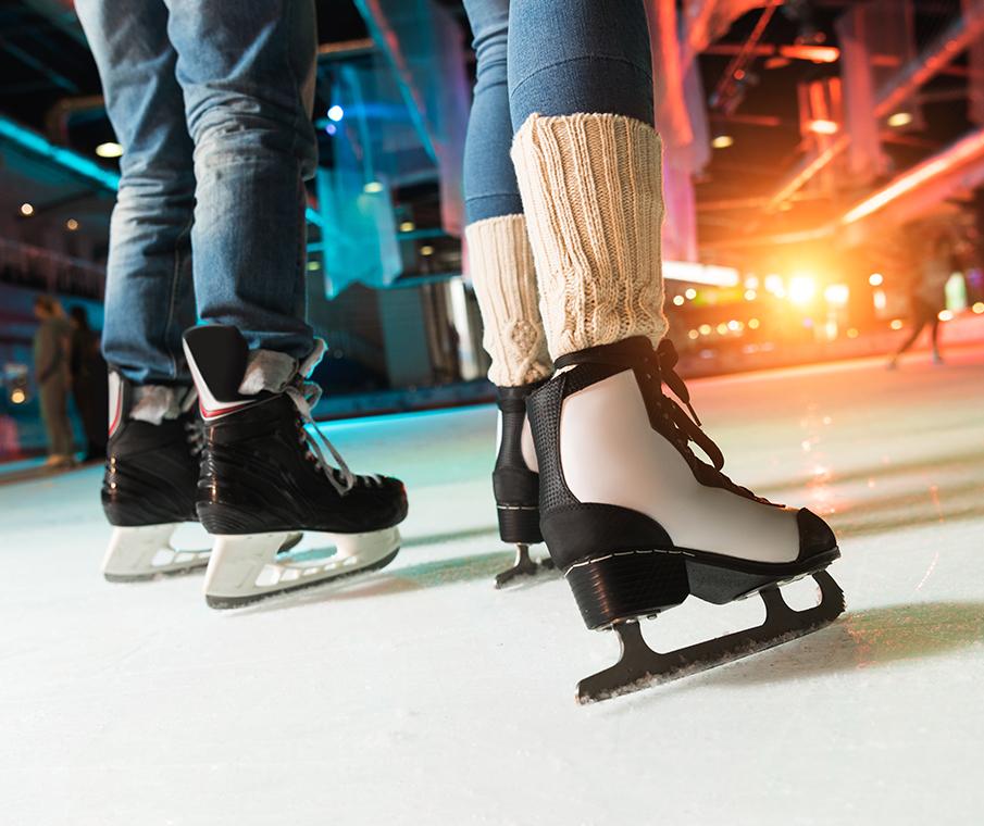 التزلج على الجليد في رياض ونتر وندرلاند