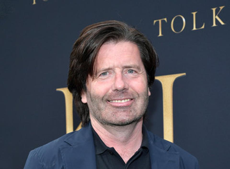 David Gleeson at Tolkien Movie Premiere